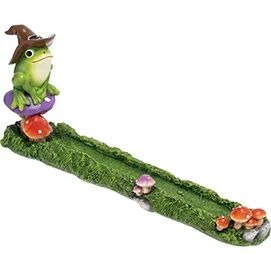 Wizard Frog Incense Burner